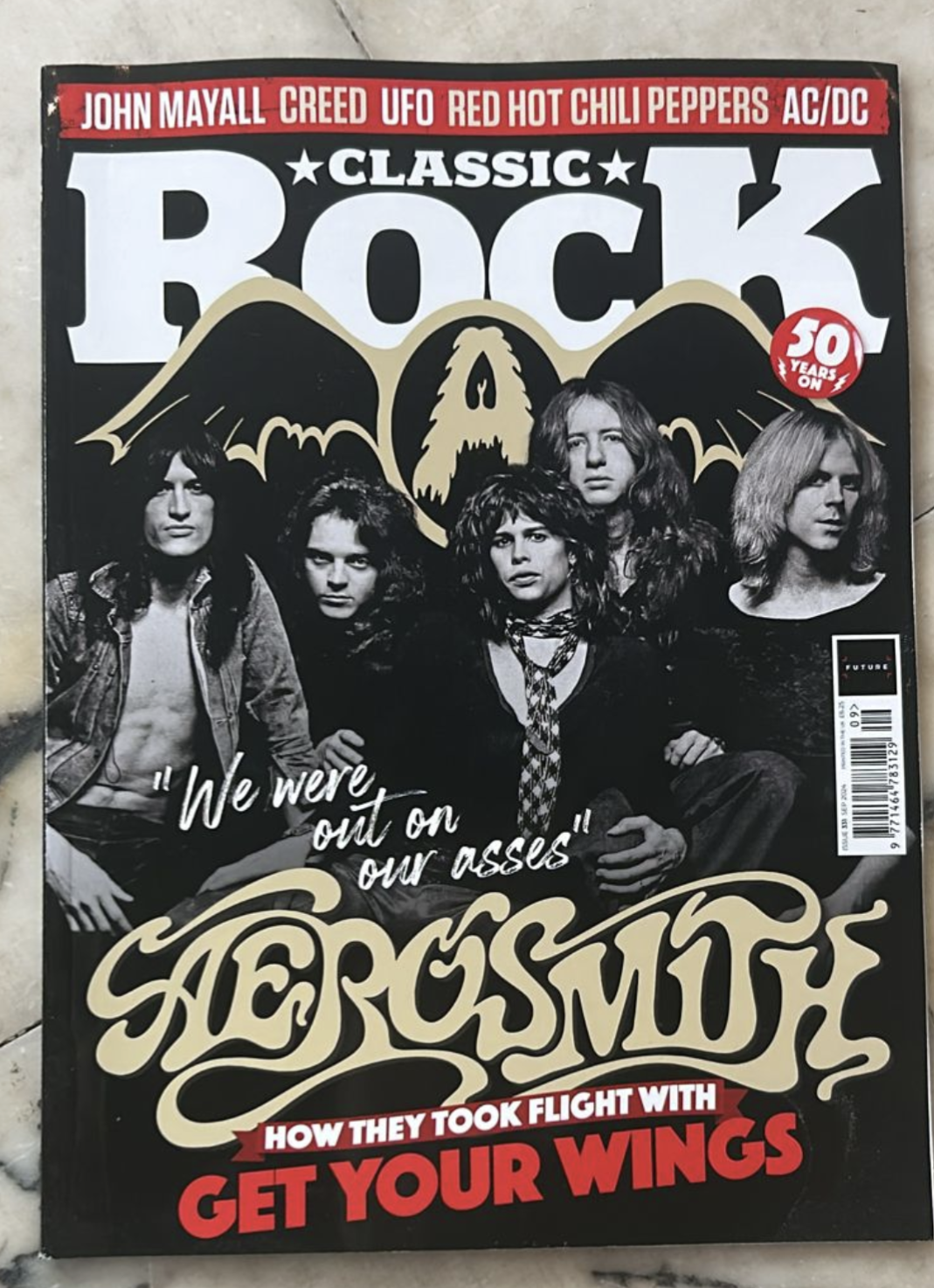 Classic Rock Magazine September 2024: Aerosmith Get Your Wings 50 Year ...