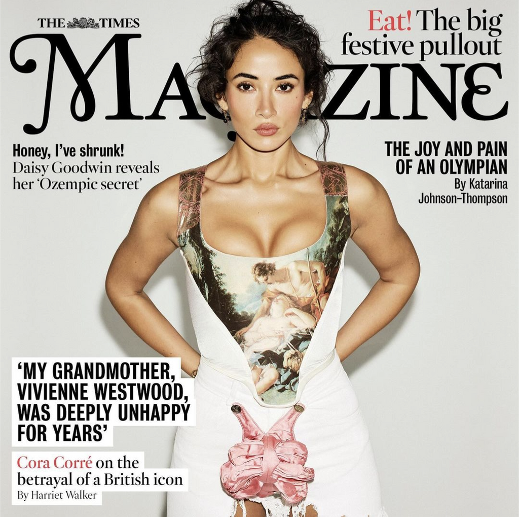 TIMES MAGAZINE - November 16 2024 CORA CORRE Vivienne Westwood