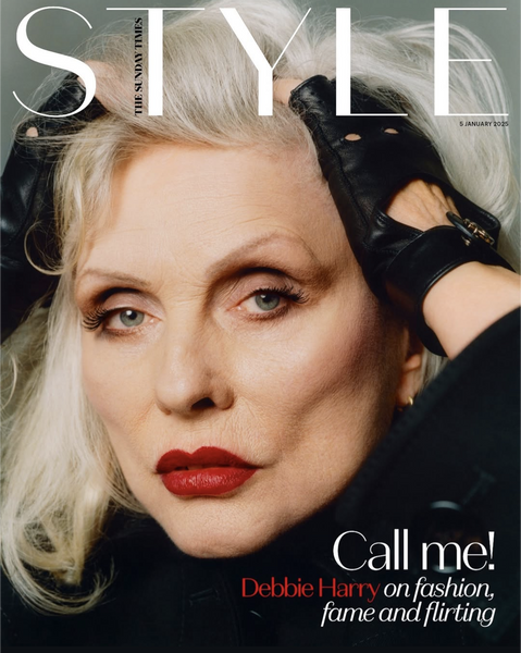 Style Magazine January 2025 Debbie Harry Blondie Yourcelebritymagazines