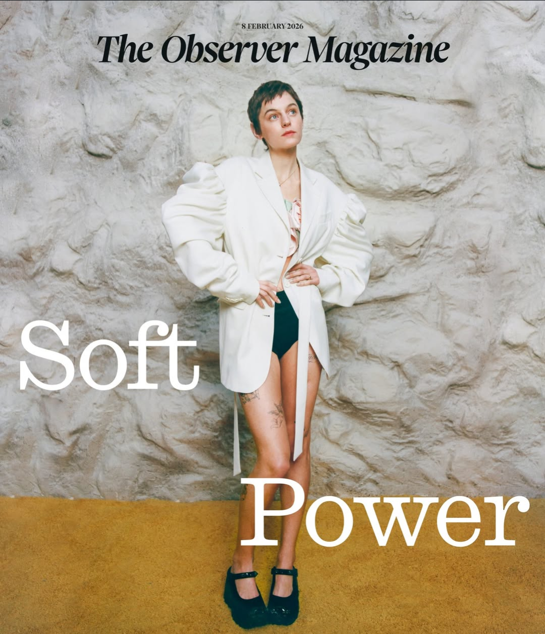 OBSERVER Magazine February 8 2026 - Emma Corrin