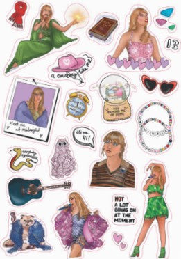 Taylor Swift Annual Magazine & 2024 Calendar & Free Gifts