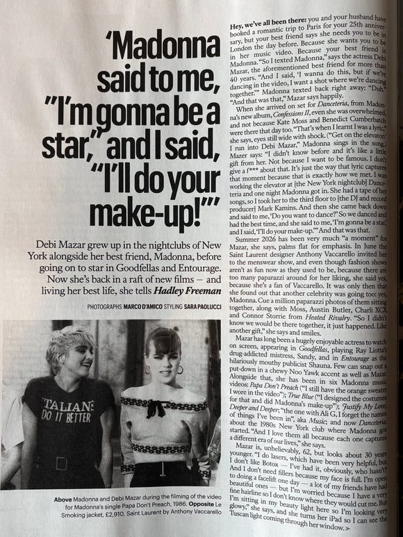 Style Magazine - 30 August 2026 - Debi Mazar & Madonna