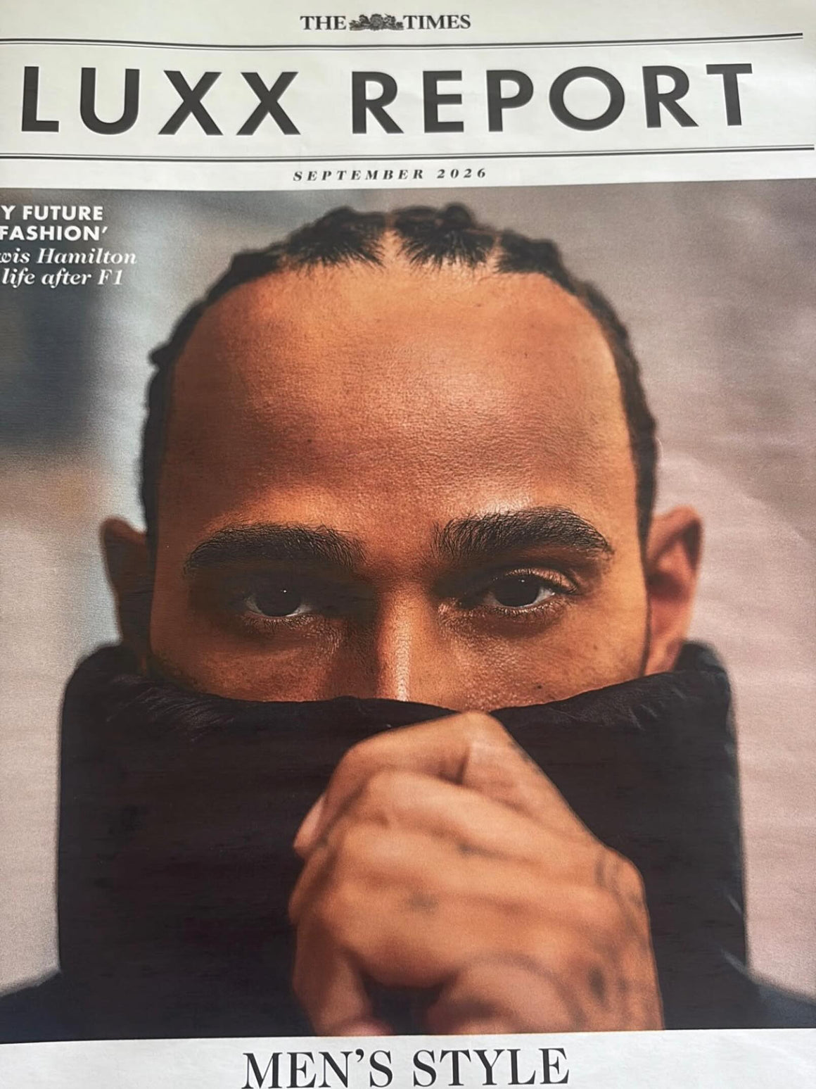 THE TIMES LUXX Magazine September 2026 - Lewis Hamilton