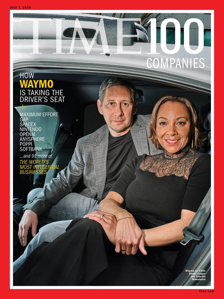 TIME 100 Most Influential Companies - 07.07.25 Edition - Waymo cover