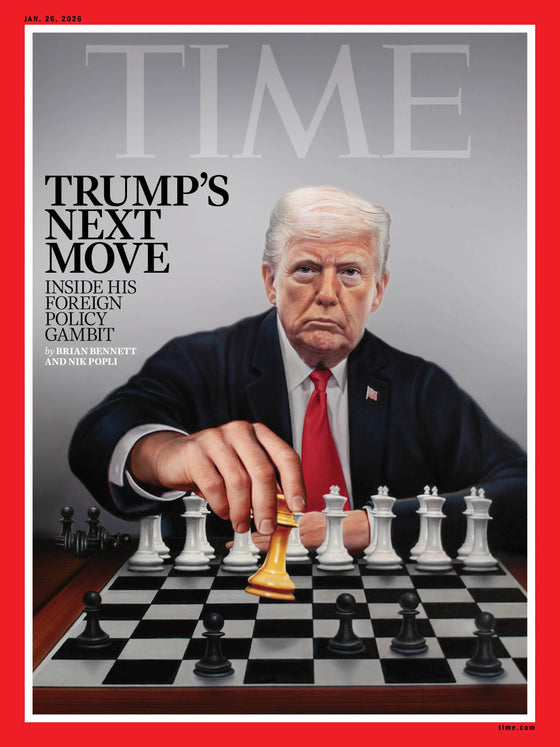 TIME Magazine - 26.01.26 Edition: Trump's Next Move - Donald Trump