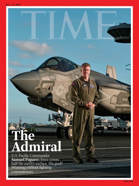 TIME Magazine October 12 2026 - Admiral Samuel Paparo