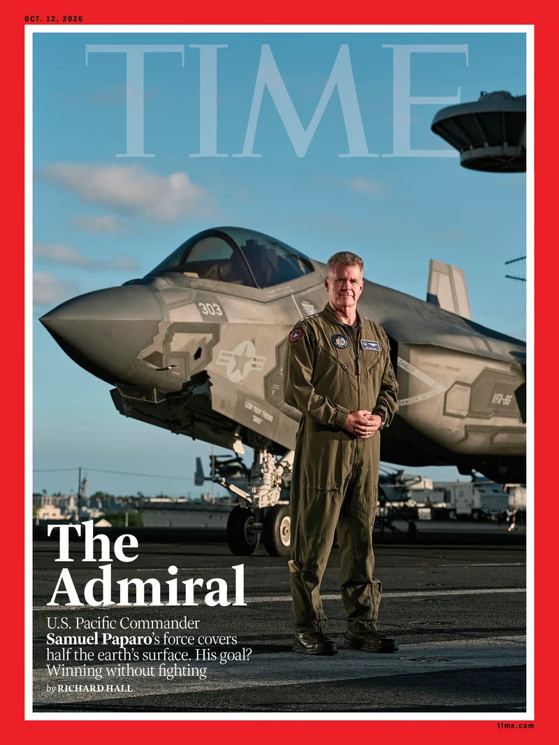TIME Magazine October 12 2026 - Admiral Samuel Paparo
