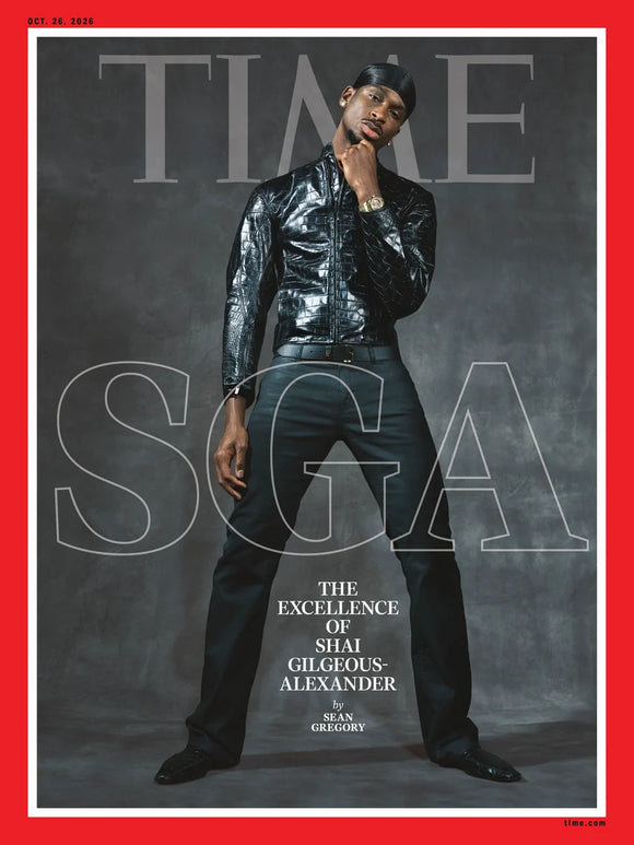 TIME Magazine October 26 2026 Shai Gilgeous-Alexander