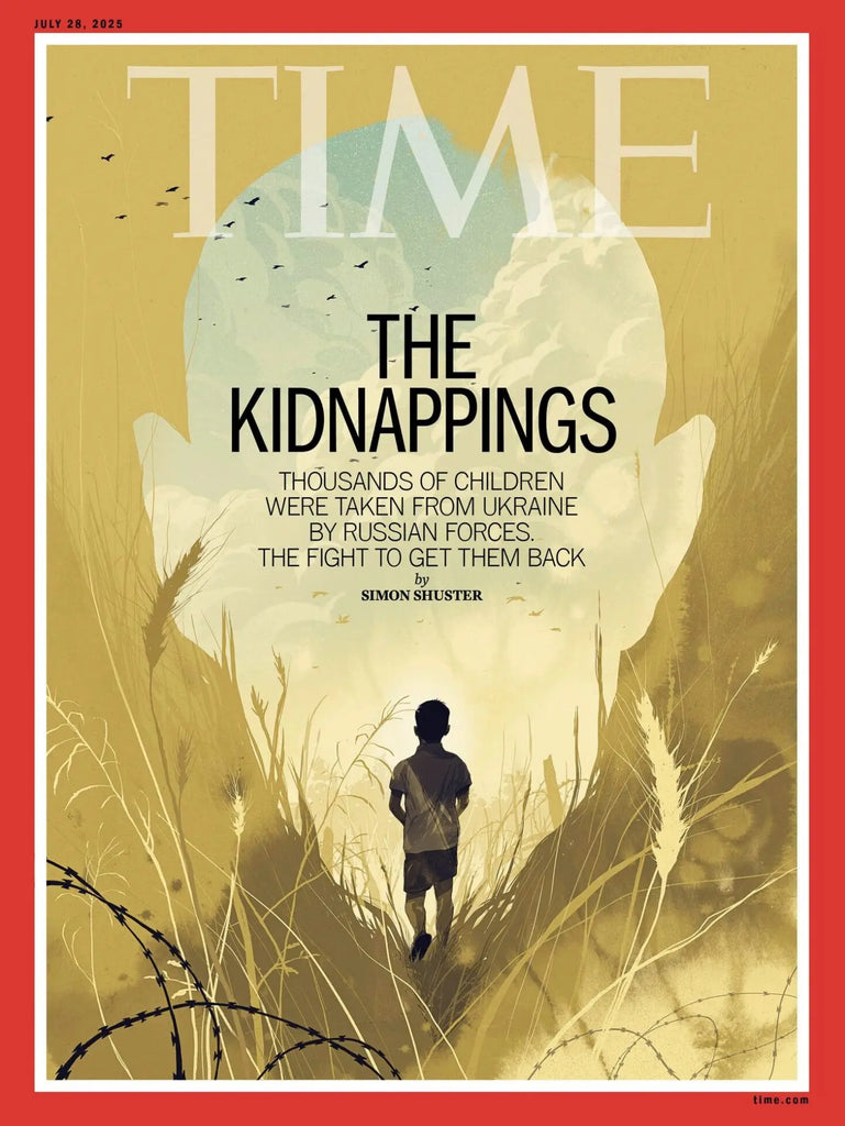 Time magazine 28th July 2025 The Kidnappings