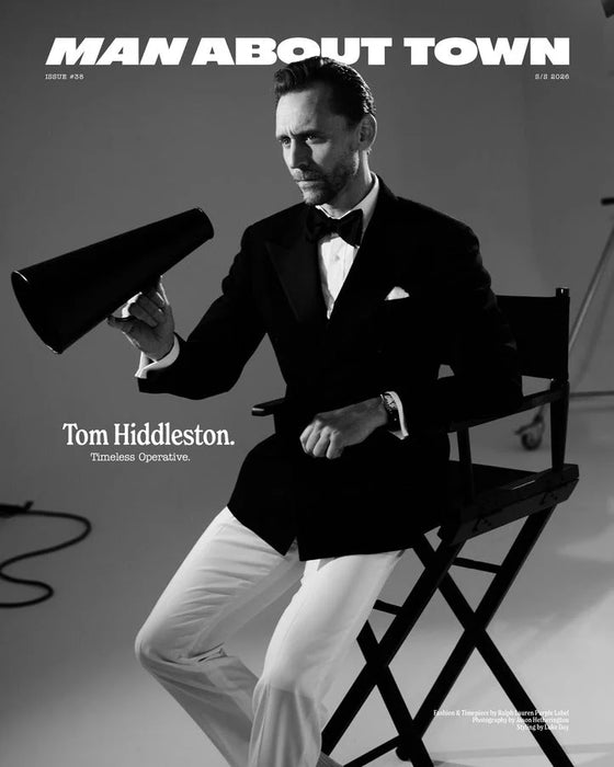 Man About Town Magazine Issue 38 2026 - Tom Hiddleston Cover