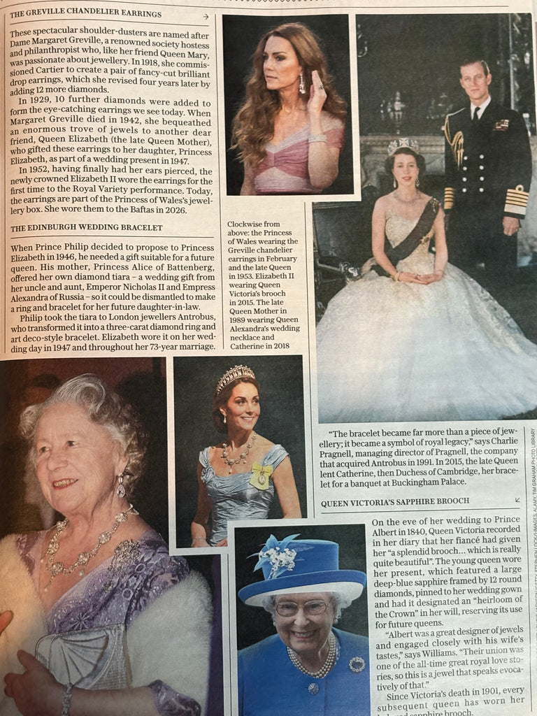 The Telegraph Magazine – 24 October 2026 – Princess Diana Kate Middleton Royal Jewellery