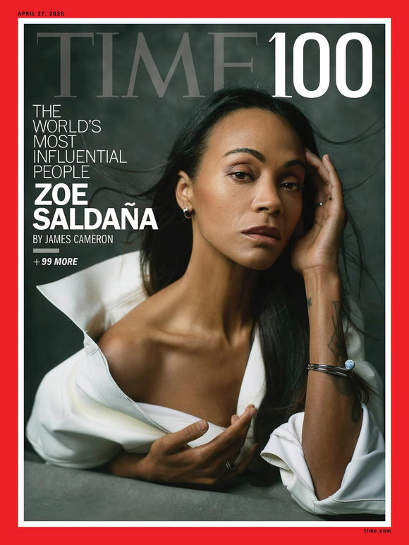 Zoë Saldaña – TIME 100 The World’s Most Influential People Magazine April 27, 2026