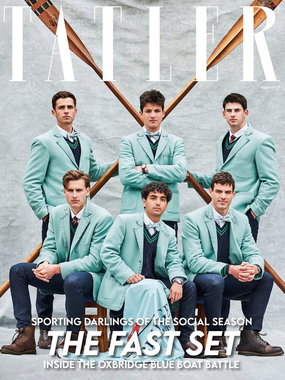 Tatler Magazine August 2026 The Fast Set Oxbridge Boat Race