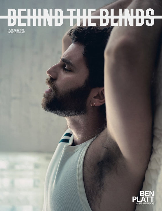 Behind The Blinds Magazine Issue 21 FW 2026 - Ben Platt