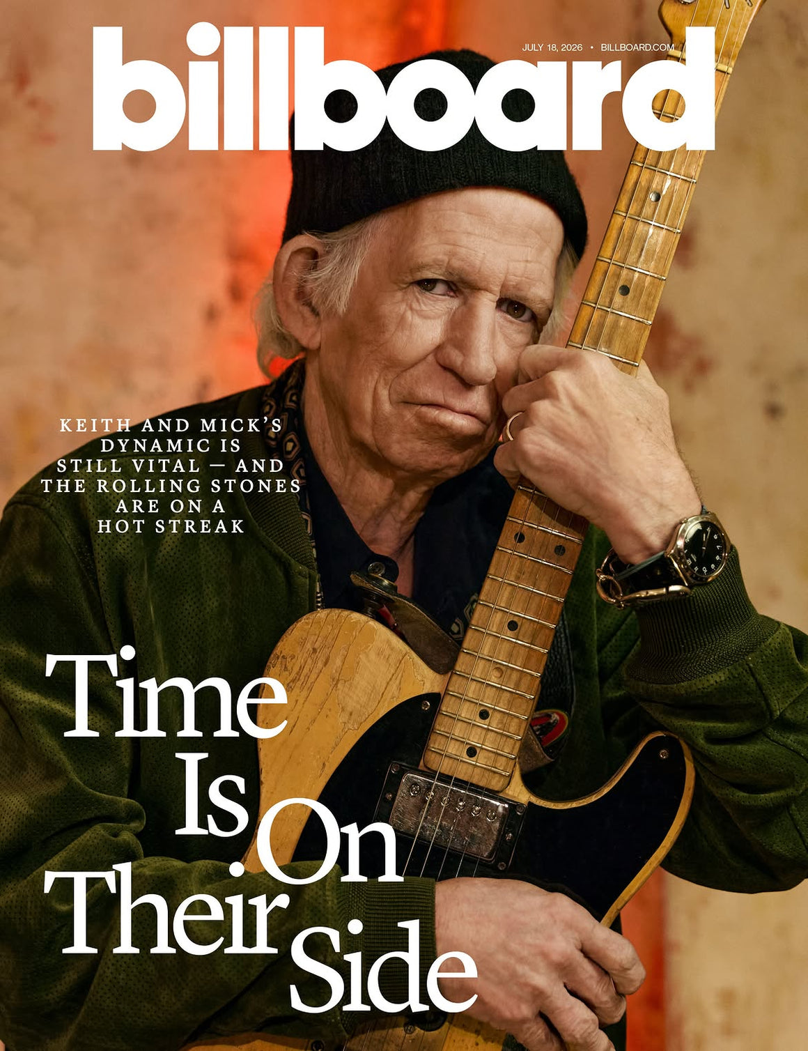 Billboard Magazine - July 18 2026 - Keith Richards