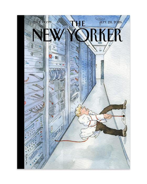The New Yorker Magazine September 28 2026 - Pulling the Plug Cover