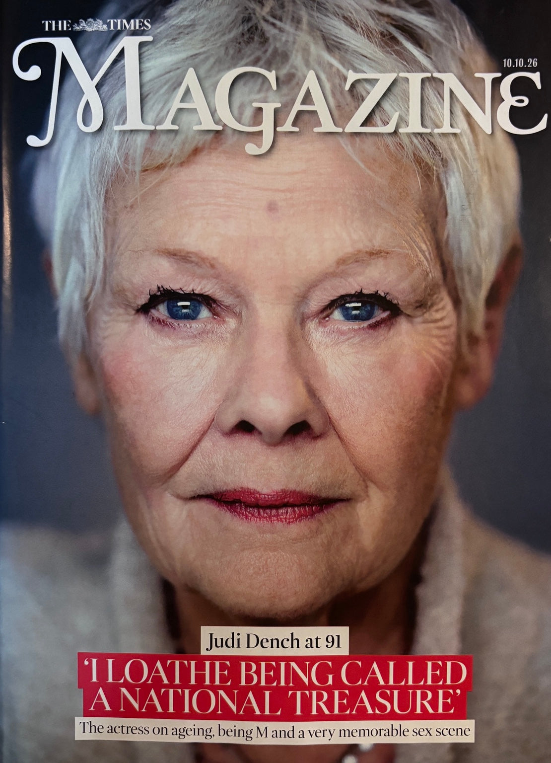 The Times Magazine 10 October 2026 - Judi Dench