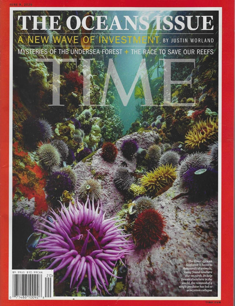 Time Magazine June 8th 2026: The Oceans Issue