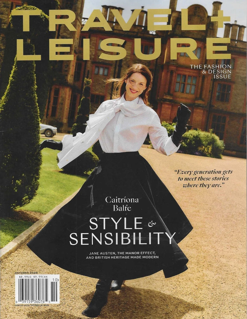 Travel + Leisure Magazine October 2026 - Caitríona Balfe