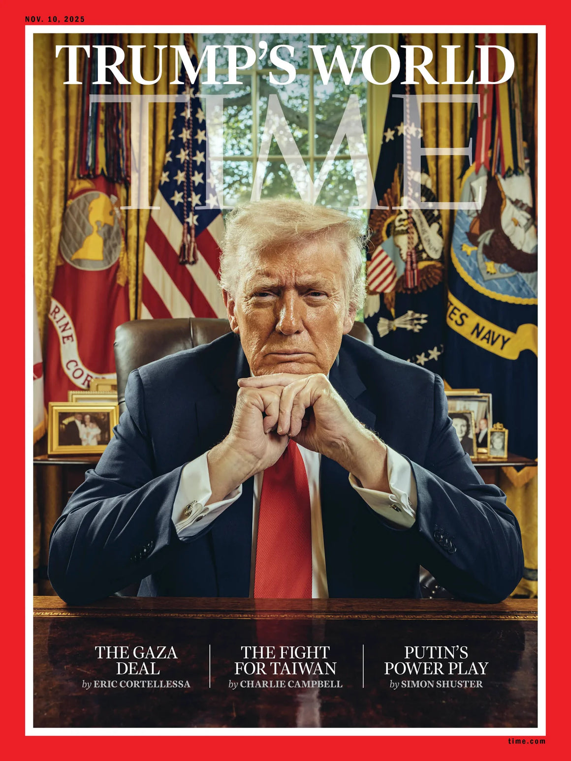 TELEGRAPH Magazine 8 November 2025 ERIC TRUMP Donald Trump ...