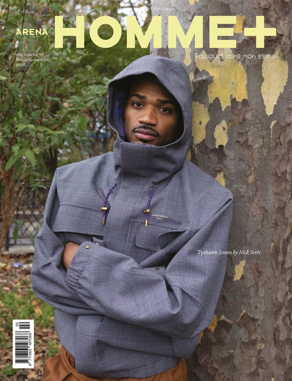 Arena Homme+ magazine Winter/Spring 2026 Tyshawn Jones by Nick Sethi