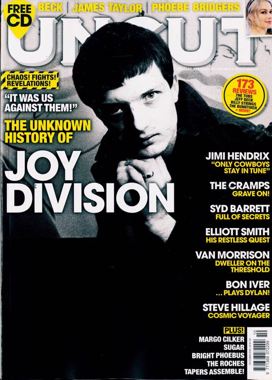 Uncut Magazine (UK) October 2026 - Joy Division, Jimi Hendrix, Van Morrison + Free 15-Track CD