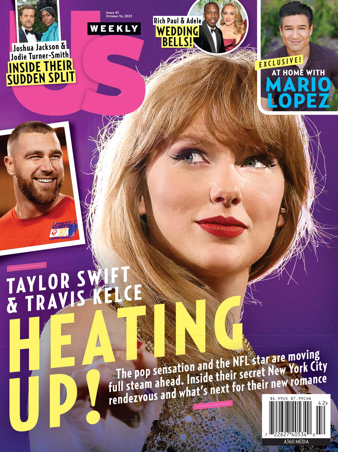 Us Weekly - 10.16.23 Inside Taylor Swift & NFL Star Travis Kelce Secret NYC Rendezvous