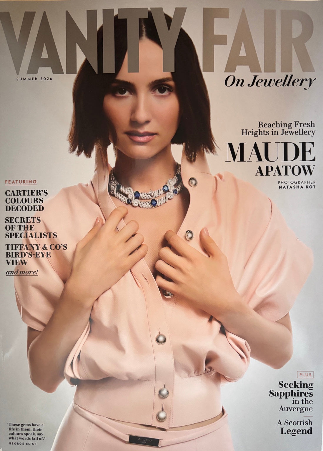 Vanity Fair On Jewellery Summer 2026 Maude Apatow