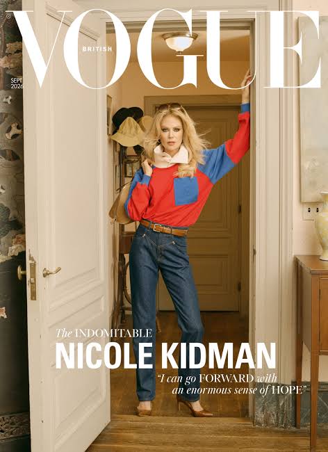 British Vogue Magazine September 2026 - Nicole Kidman