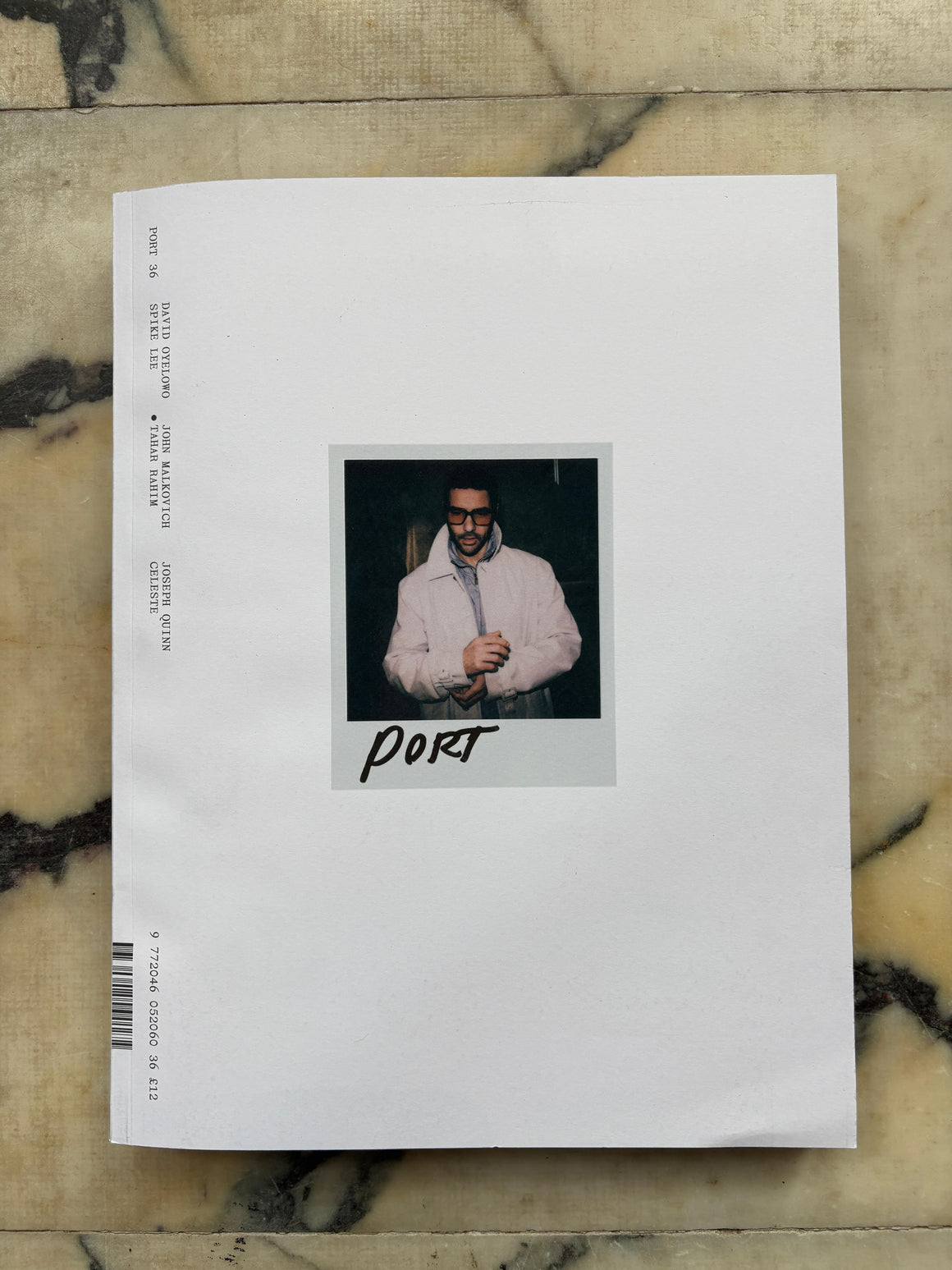 Port 36 Magazine Tahar Rahim Cover