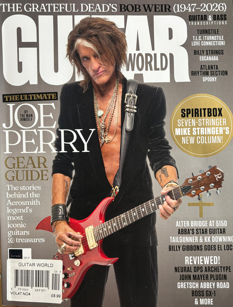 Guitar World Magazine Joe Perry Aerosmith 2026 Gear Guide Issue - Spiritbox