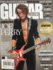 Guitar World Magazine Joe Perry Aerosmith 2026 Gear Guide Issue