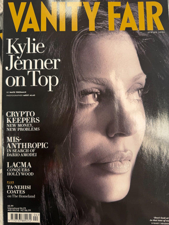 Vanity Fair Magazine April/ Spring 2026: Kylie Jenner