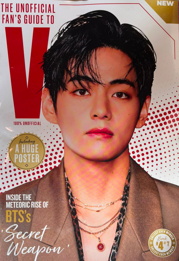 V - BTS Secret Weapon Magazine + Huge Poster