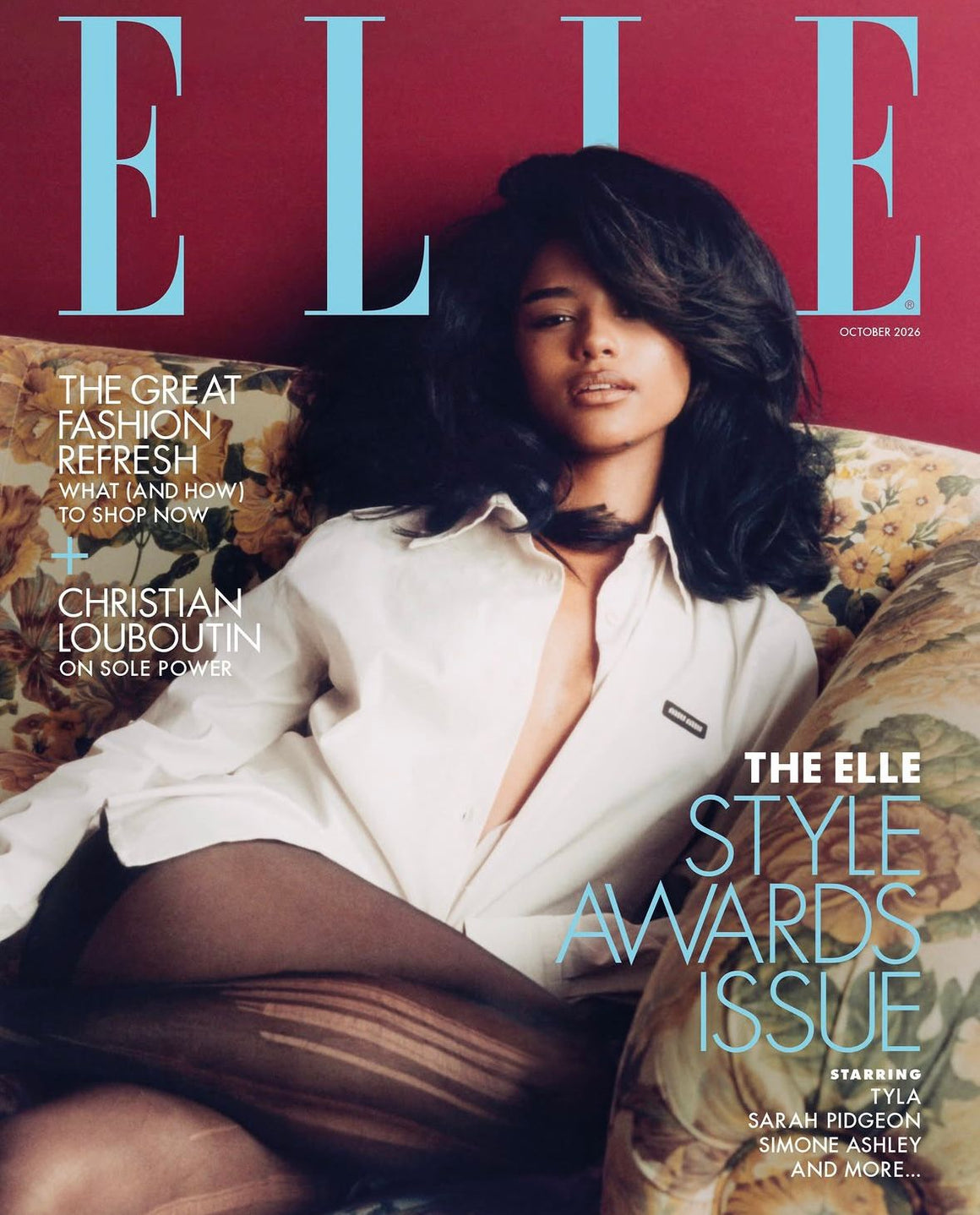ELLE UK October 2026 – Tyla Cover
