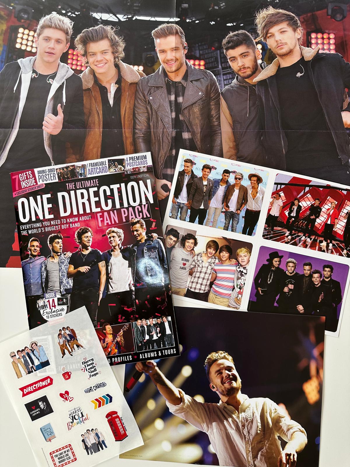 Ultimate Fan Pack - One Direction (Includes 7 Free Gifts inside) Harry ...