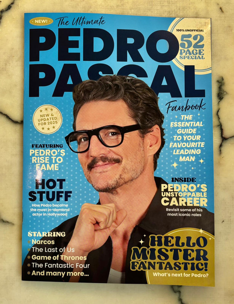 Ultimate Pedro Pascal Fan Pack: Including a Huge double sided poster, 2026 Calendar and sticker sheet
