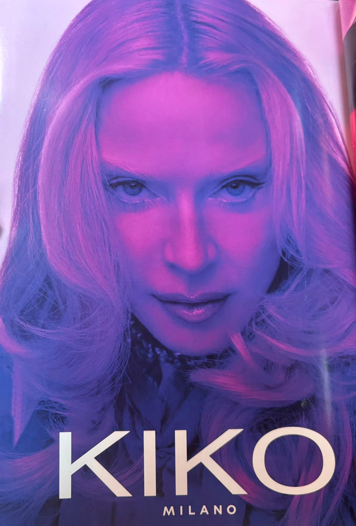 Madonna KIKO Milano British Vogue UK September 2026 Advert Campaign