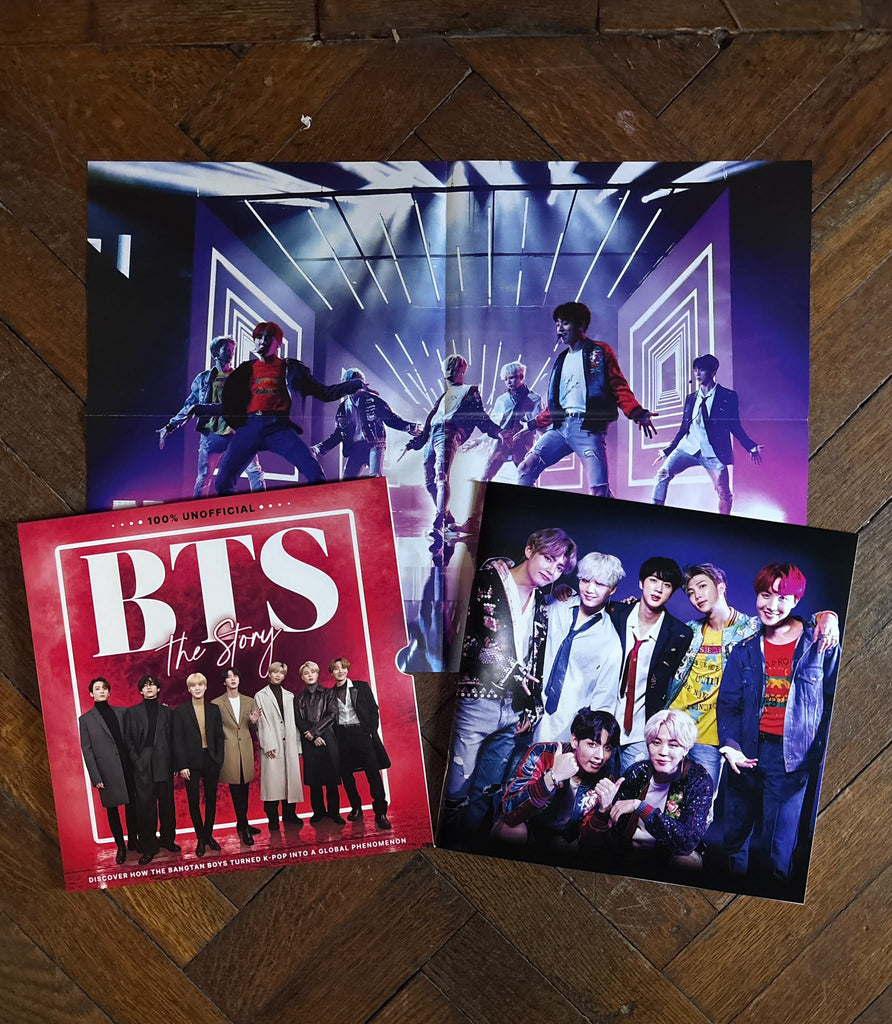 BTS - The Story: Special Edition 'Vinyl-Format' Book and pull-out A2 poster