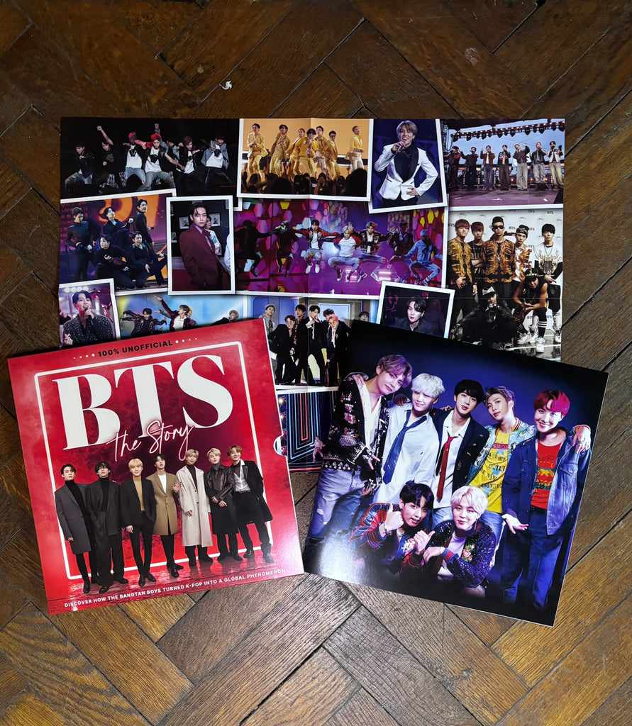 BTS - The Story: Special Edition 'Vinyl-Format' Book and pull-out A2 poster