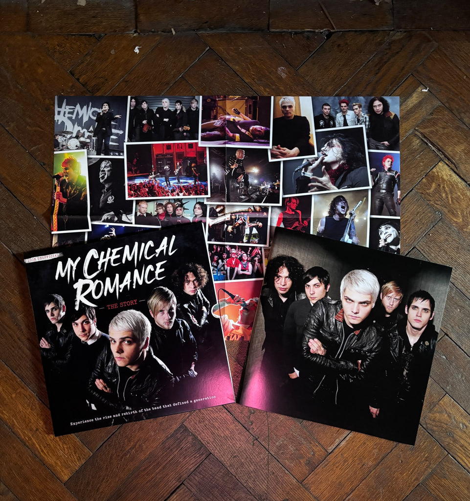 My Chemical Romance - The Story: Special Edition 'Vinyl-Format' Book and pull-out A2 poster