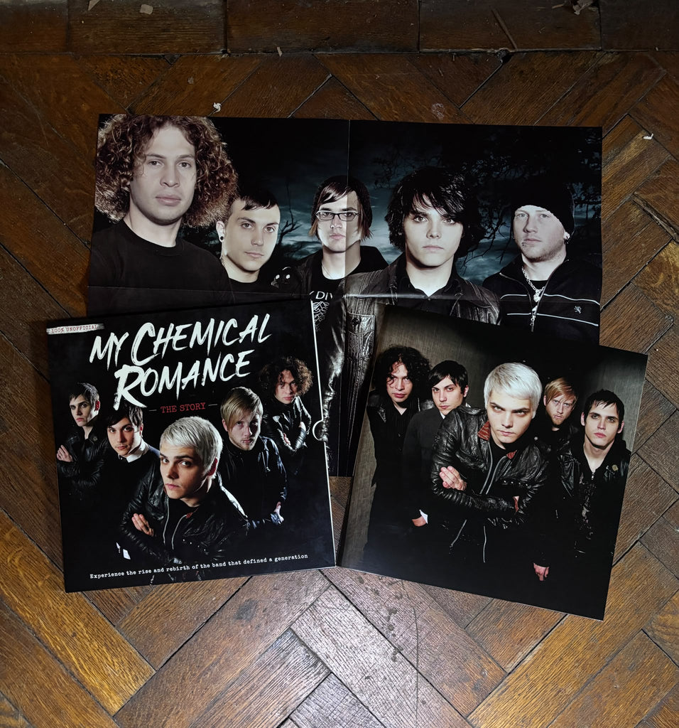 My Chemical Romance - The Story: Special Edition 'Vinyl-Format' Book and pull-out A2 poster