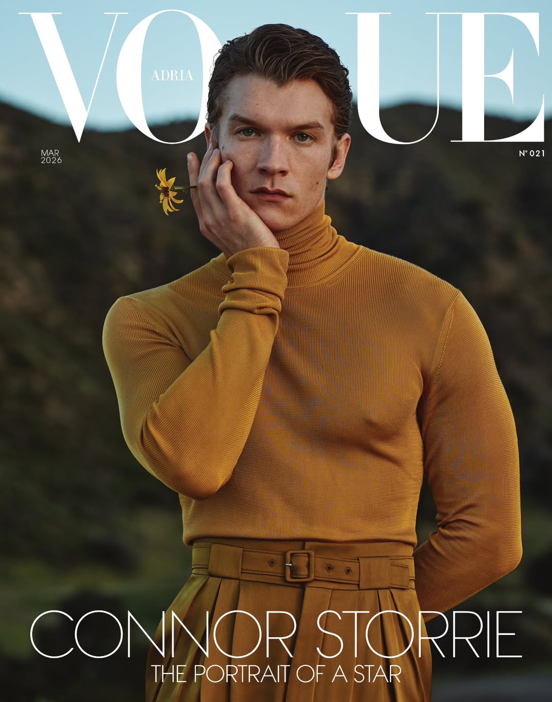 Vogue Adria Magazine March 2026 Connor Storrie No.021 Cover 1 (Pre-Order)