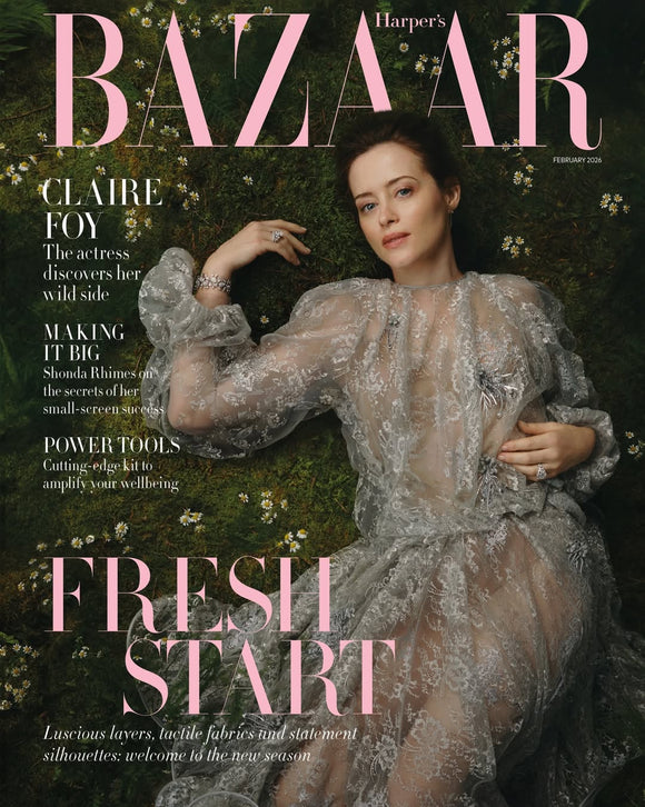Harper's Bazaar Magazine (UK) - February 2026 – Claire Foy