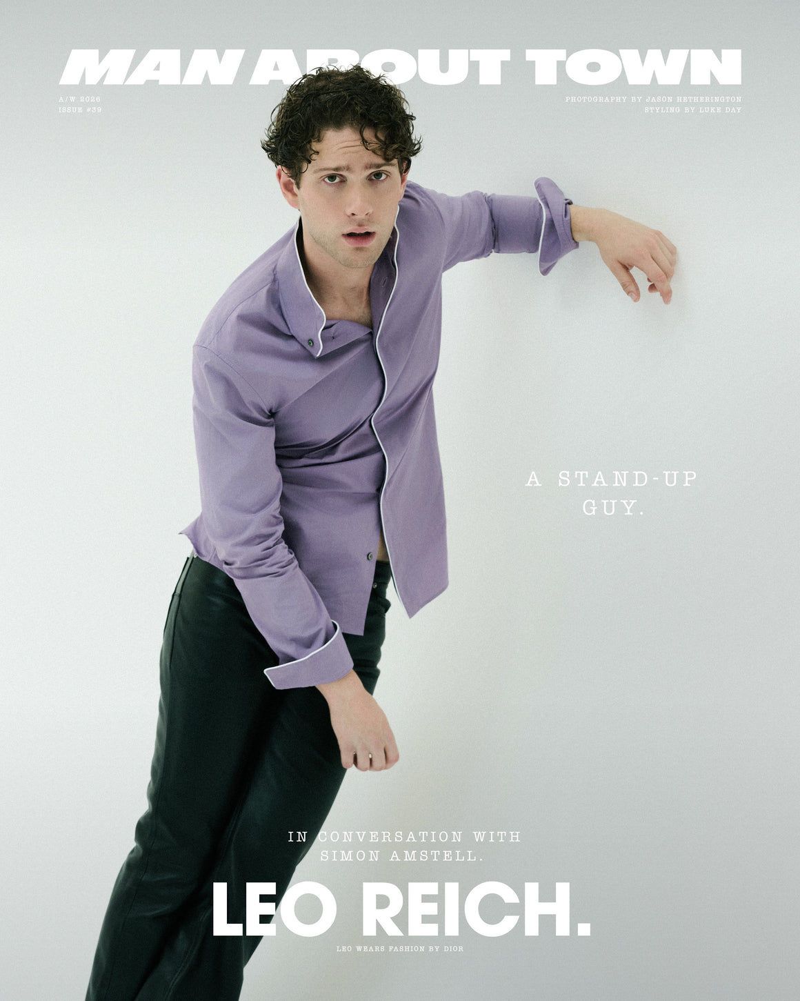 Man About Town Issue 39 Autumn/Winter 2026 - Leo Reich (Pre-Order)