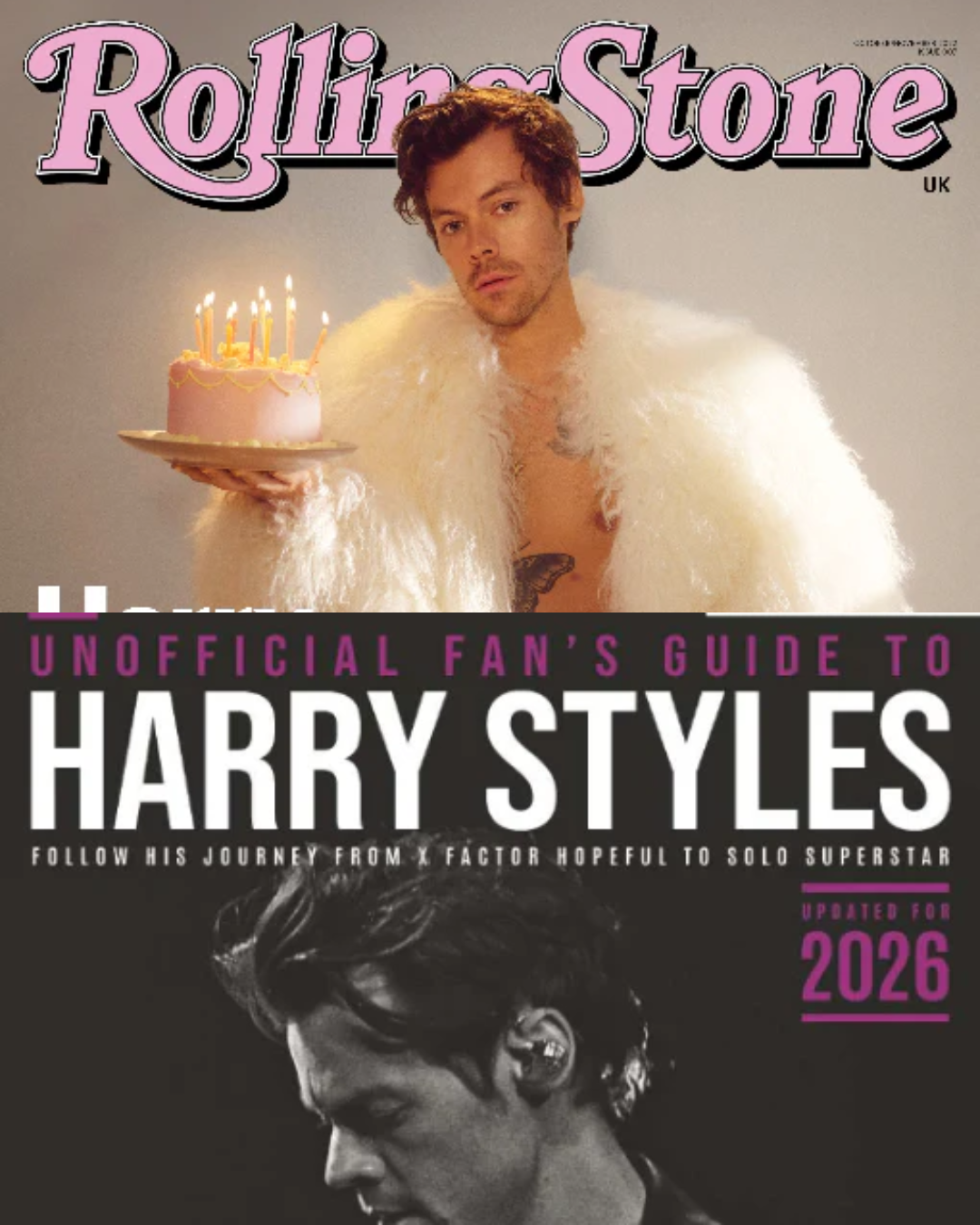 Harry Styles Bundle: Harry Styles Fan guide 2026 + Rolling Stone UK