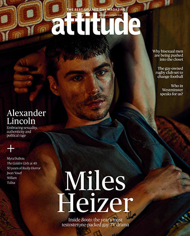 Attitude Magazine September/October 2025 - Miles Heizer