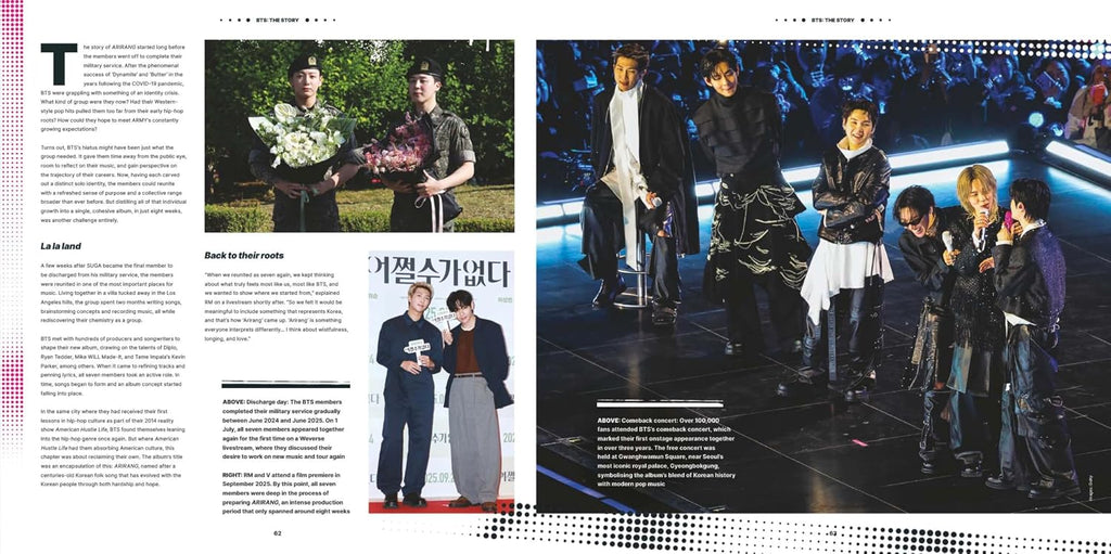BTS - The Story: Special Edition 'Vinyl-Format' Book and pull-out A2 poster (Pre Order)