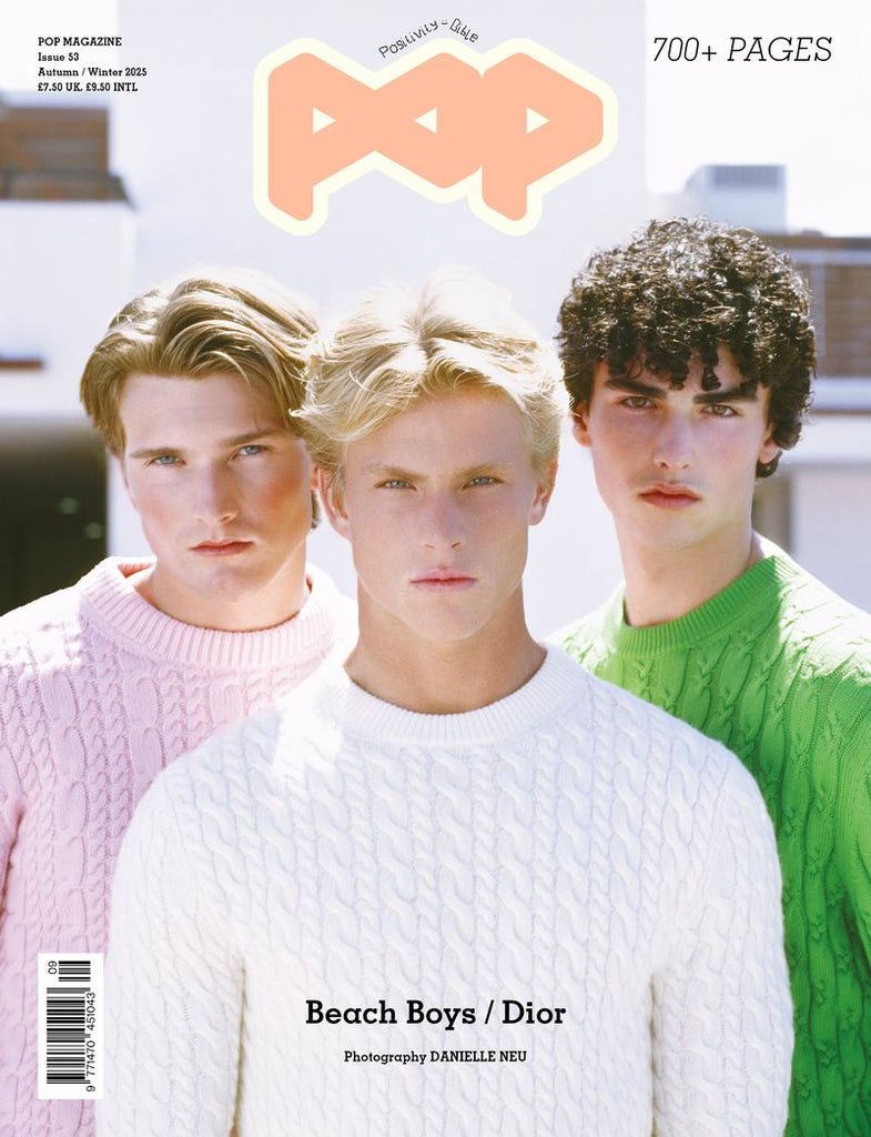 POP MAGAZINE ISSUE 53 AUTUMN WINTER 2025 - Beach Boys / Dior - Xavier Karwas