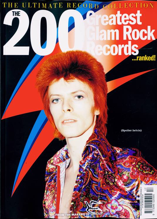 Ultimate Record Collection #17 The 200 Greatest Glam Rock Records - David Bowie